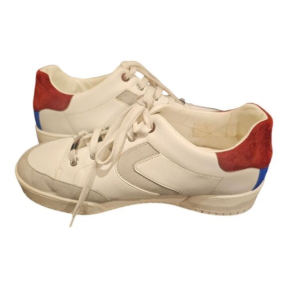 Authentic! STELLA MCCARTNEY Vegan/Eco Leather Low Top Sneaker - Size 7 - Picture 3 of 9